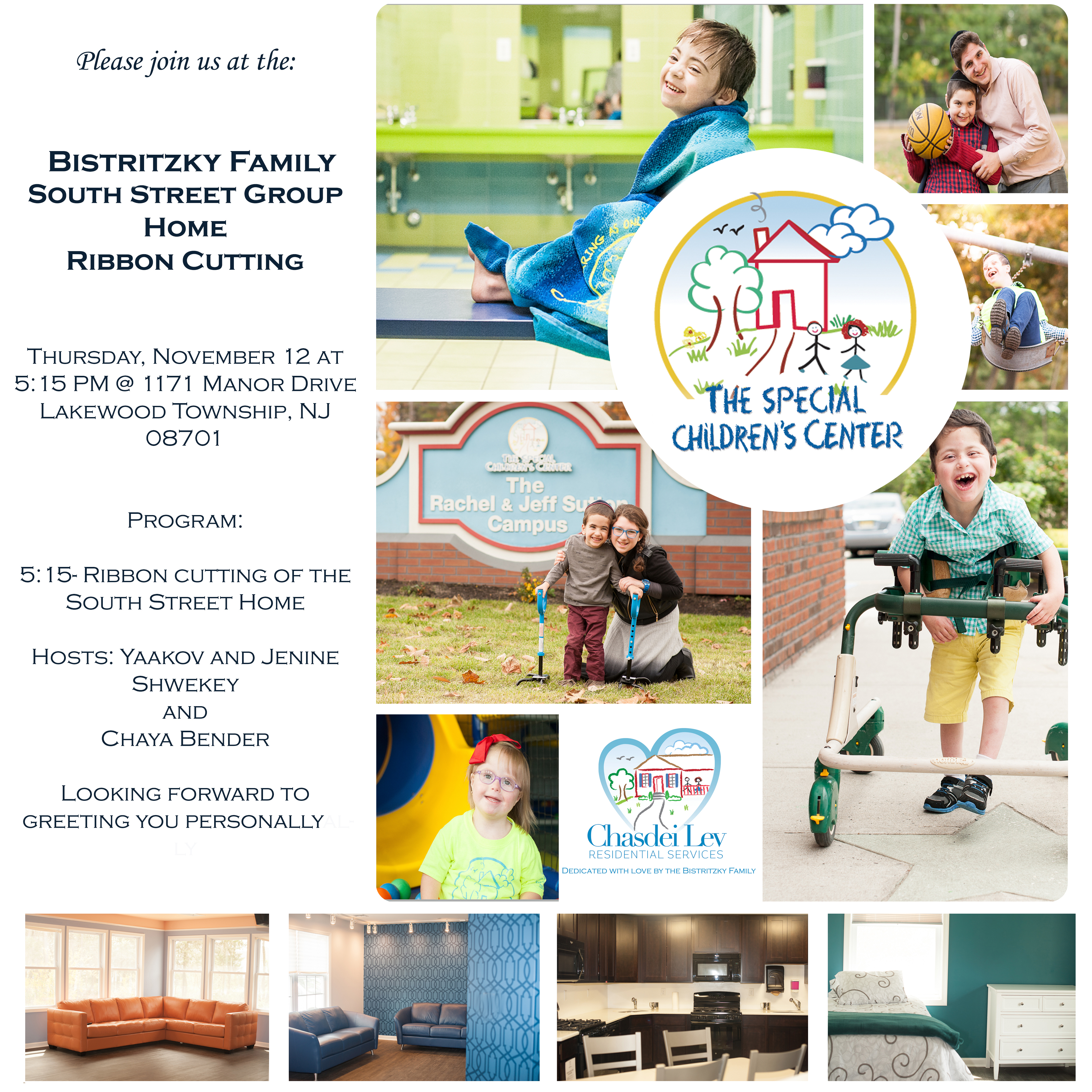 Bistritzky Family Group Home Ribbon Cutting